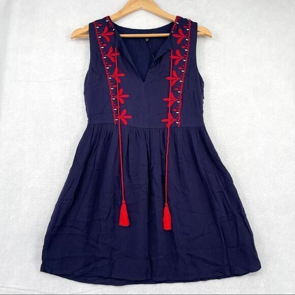English Factory Embroidered Dress NWT XS - Picture 4 of 15